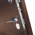 Дверь входная металлическая Ницца, 860 мм, левая, цвет грей царга