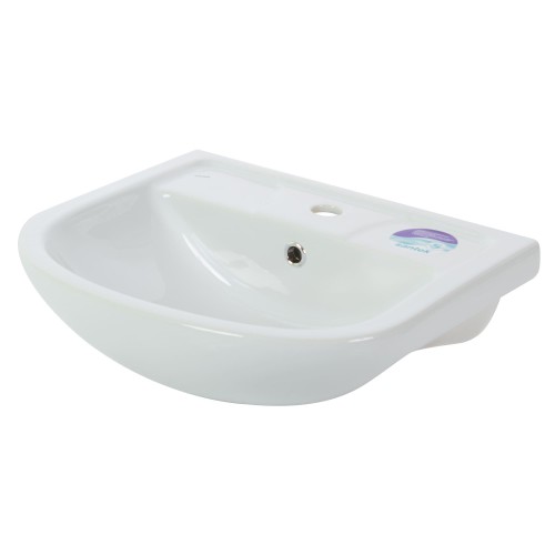 Раковина «Ладога» для тумбы «Венто 50», овал, керамика