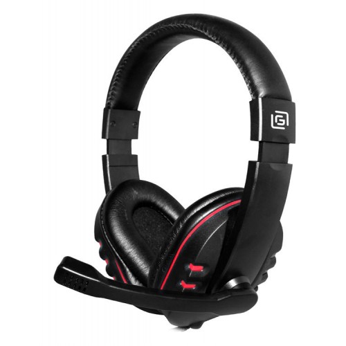 Гарнитура Oklick HS-L380G черный/красный [JD-032]