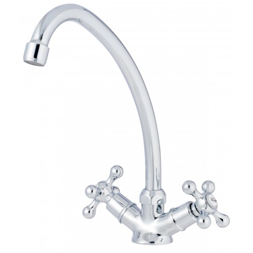 Смеситель для кухни Delinia Mauna, цвет хром