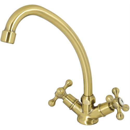 Смеситель для кухни Delinia Mauna, цвет бронза