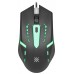 Мышь Defender Flash MB-600L оптическая, черн., 7цв. подсветка, USB, (3кн+кол/кн)