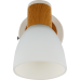 Спот поворотный «Бутон», 1 лампа, 2 м², цвет сосна