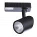 Трековый светильник светодиодный 7 Вт, 3 м², цвет черный