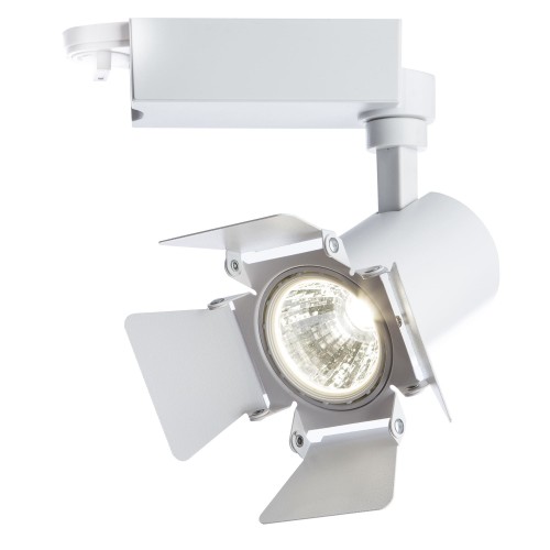 Трековый светильник светодиодный 9 Вт, 3 м², цвет белый