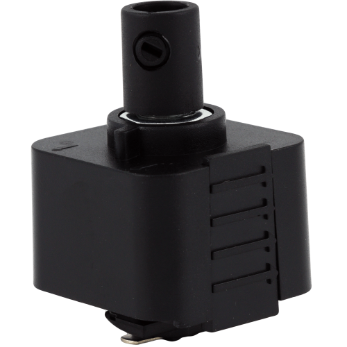 Адаптер для подключения любого подвеса к трековой системе, цвет черный