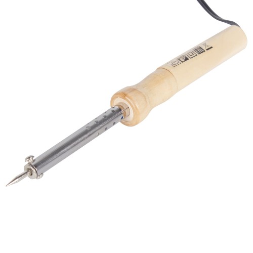 Паяльник 30 Вт, деревянная ручка
