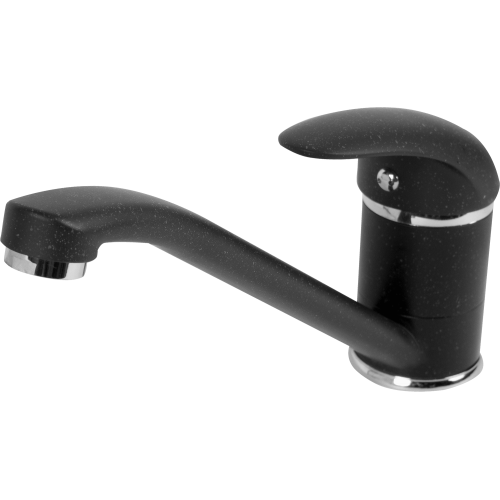 Смеситель для кухни Primavera Marble, цвет чёрный