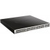 Коммутатор D-Link DGS-1210-52MP/F1A, Gigabit Smart Switch with 48 10/100/1000Base-T PoE and 4 Gigab