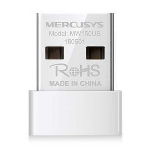 Беспроводной адаптер Mercusys MW150US, 802.11n, до 150Mb/c, mini, USB