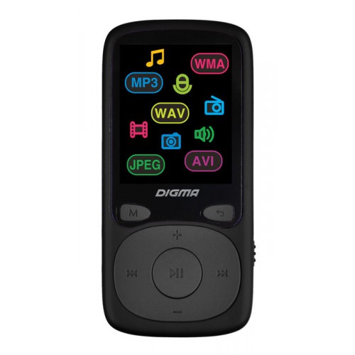 MP3 плеер DIGMA B4 flash 8Гб черный [b4bk]
