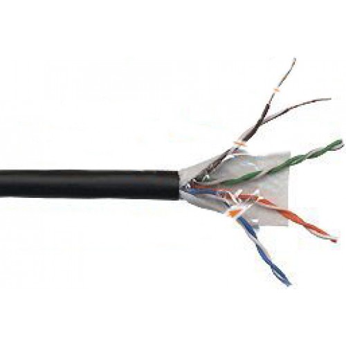 Кабель LANMASTER UTP, 4 пары, кат. 5Е, 350Mhz, PE, для внешней прокладки, с водоблок. слоем, 305 м