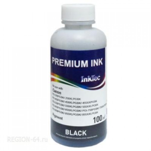 Набор чернил одноцветный Сanon PGI-250BK/450BK/455BK/550BK/555BK/650BK/750BK (InkTec C5050-100MB) 100мл х 10