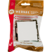 Выключатель Werkel WL01-SW-1G-C, 1 клавиша, цвет белый