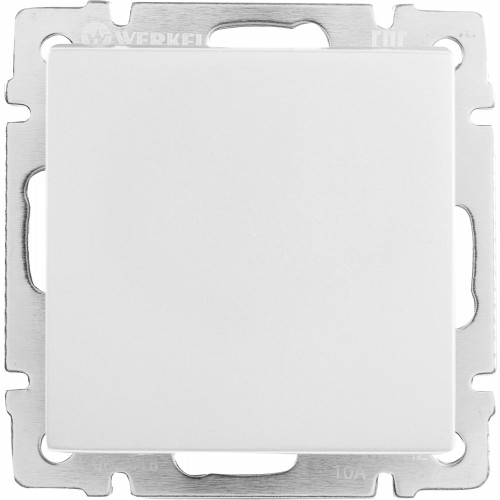 Выключатель Werkel WL06-SW-1G-C, 1 клавиша, цвет серебристый