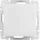 Выключатель Werkel WL06-SW-1G-C, 1 клавиша, цвет серебристый