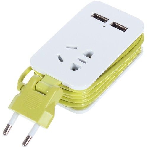 Удлинитель без заземления Uniel 1 розетка 1.5 м