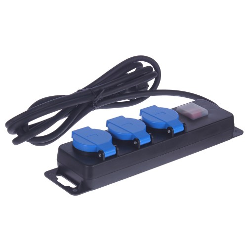 Удлинитель с заземлением 3 розетки 3 м