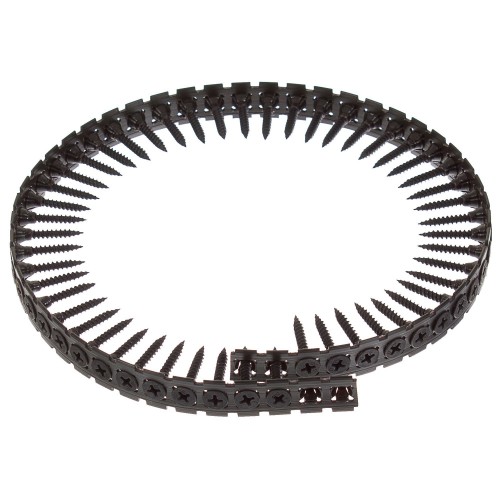 Шурупы для металла 3.5х25 мм, лента 1000 шт.