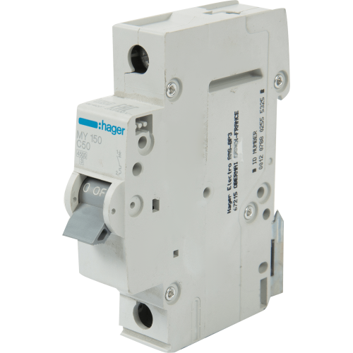 Выключатель автоматический Hager 1 полюс 50 A