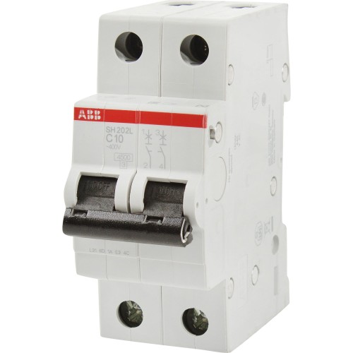 Выключатель автоматический ABB 2 полюса 10 A