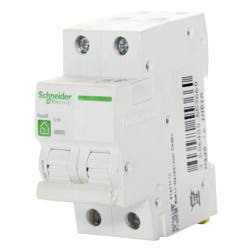 Выключатель автоматический Schneider Electric Resi9 2 полюса 16 A