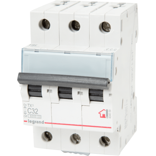 Выключатель автоматический Legrand 3 полюса 32 А