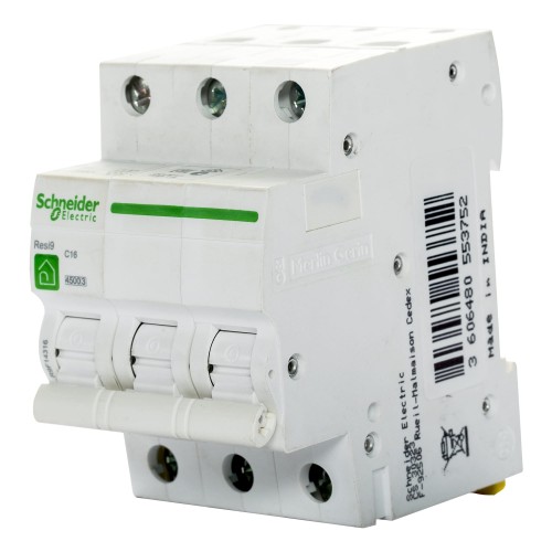 Выключатель автоматический Schneider Electric Resi9 3 полюса 16 A