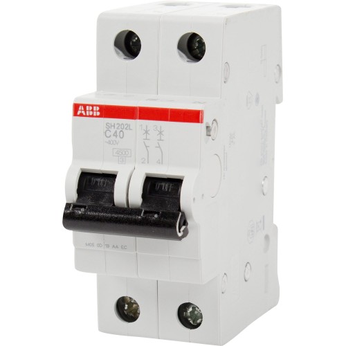 Выключатель автоматический ABB 2 полюса 40 A