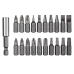 Набор бит с держателем, 25 мм, 20 шт.