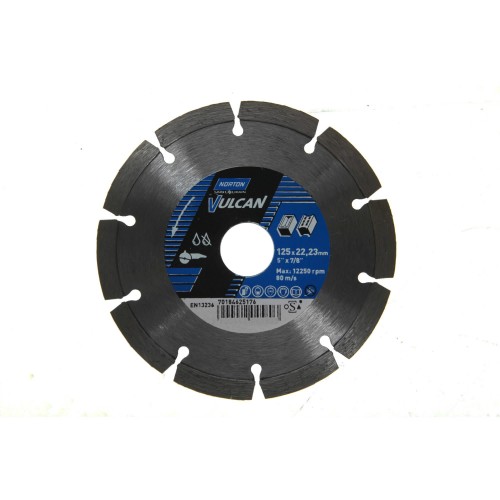 Диск алмазный Norton Universal с сегментированной кромкой 125x22.2 мм