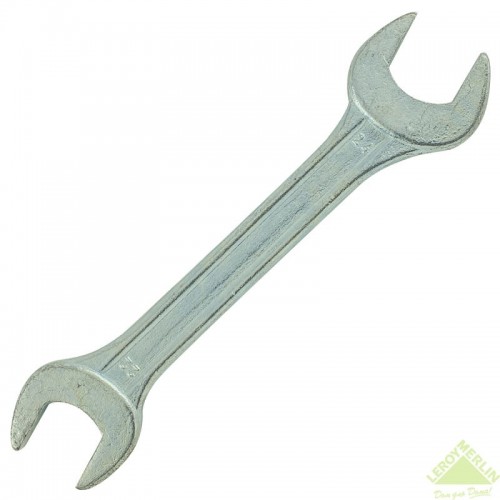 Ключ рожковый хромированный Sparta 22х24 мм