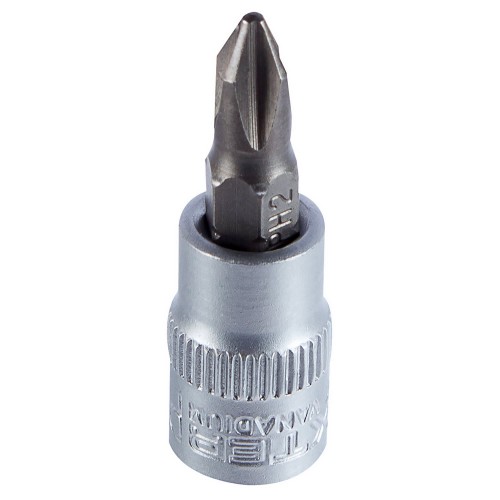 Торцевая головка Dexter 1/4 &#34; с вставкой PH2