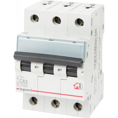 Выключатель автоматический Legrand 3 полюса 63 А