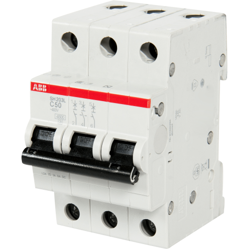 Выключатель автоматический ABB 3 полюса 50 A