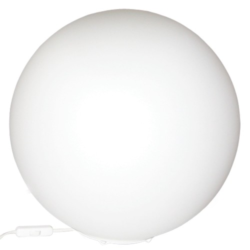 Настольная лампа Магия 1xE27x60 Вт, 25 см, стекло/опал, цвет белый