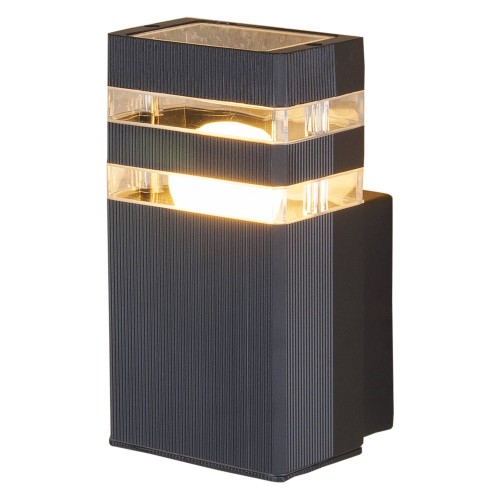 Бра уличное Электростандарт Techno 1450 1xE27x60 Вт, цвет чёрный