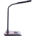 Настольная лампа рабочая, 10 Вт, цвет чёрный, с сенсорным переключателем