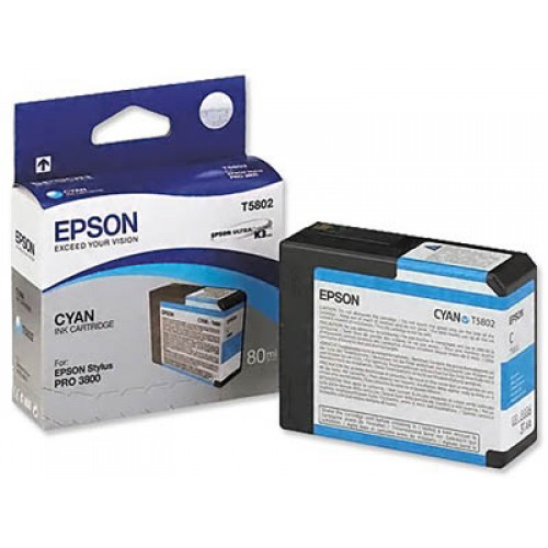Картридж T580200 Epson Stylus Pro 3800 Cyan 80мл