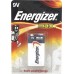 Батарейка алкалиновая Energizer Max 9V/6LR61, 9 В, 1 шт. Батарейка алкалиновая Energizer Max 9V/6LR61, 9 В, 1 шт.