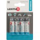 Батарейка алкалиновая Lexman AA, 4 шт.