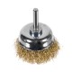 Щетка для дрели чашечная Dexter 50 мм латунная
