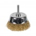 Щетка для дрели чашечная Dexter 75 мм латунная Щетка для дрели чашечная Dexter 75 мм латунная