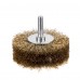 Щетка для дрели дисковая Dexter 80 мм латунная Щетка для дрели дисковая Dexter 80 мм латунная