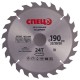 Диск циркулярный по дереву Спец 190x30/20 мм