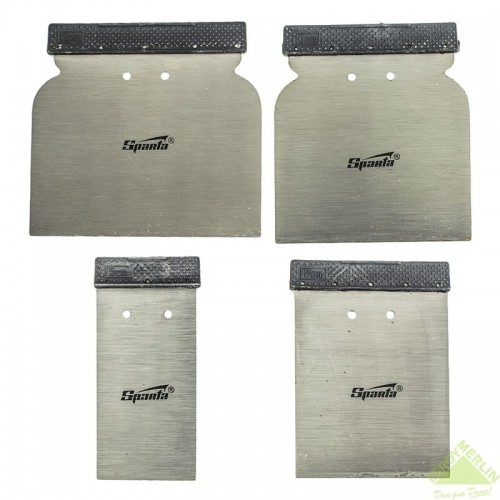 Набор шпателей Sparta сталь 50/80/100/120 мм, 4 шт.