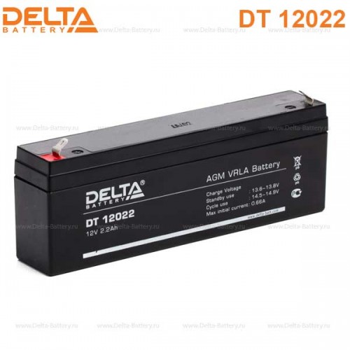 Аккумулятор DELTA DT 12022