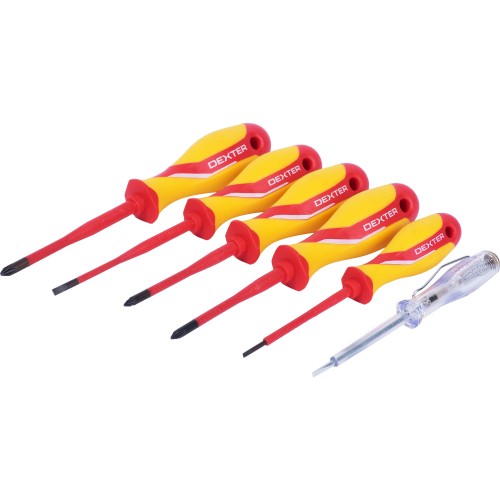 Набор диэлектрических отверток Dexter 6 шт.