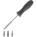 Отвёртка со сменными насадками 4 шт.