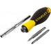 Отвёртка со сменными битами Stanley 6 предметов